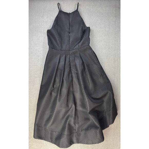 Aiden by Aidan Mattox Dress Black Cocktail Sleeveless Formal High Low Size 12 - Picture 2 of 8